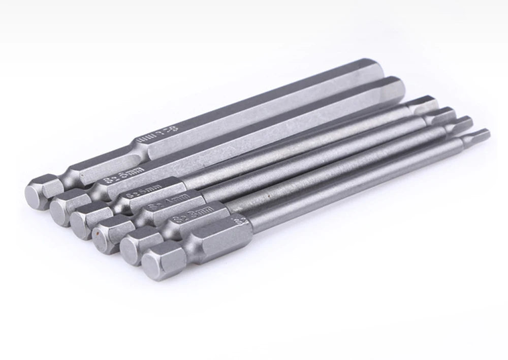 8pcs 100mm Hex Head Allen Wrench Drill Bits Set SAE Metric Allen Electric Hexagonal Bit Screwdriver Socket Bit Power Tool Parts    Home Decor Supply | Online Retail | ShoreShopper.com