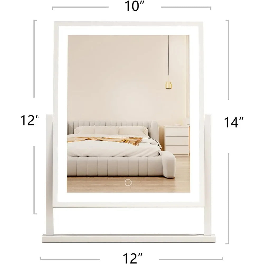 Lighted led Makeup Mirror Hollywood Mirror Vanity Makeup Mirror with Lights    Home Decor Supply | Online Retail | ShoreShopper.com