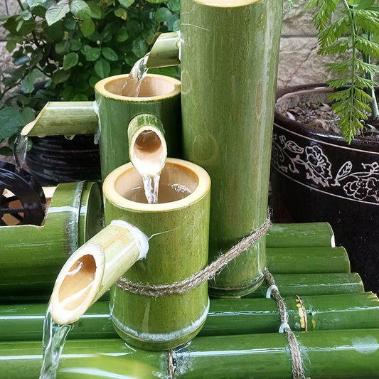 1pc Bamboo Fountain Modern Home Decor Water Fountains Ornaments Garden Decoration    Home Decor Supply | Online Retail | ShoreShopper.com