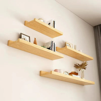 Wooden Floating Shelf Wall Mounted U-shaped Shelf Display Stand For Living Room Bathroom Kitchen Organizer Storage Rack    Home Decor Supply | Online Retail | ShoreShopper.com