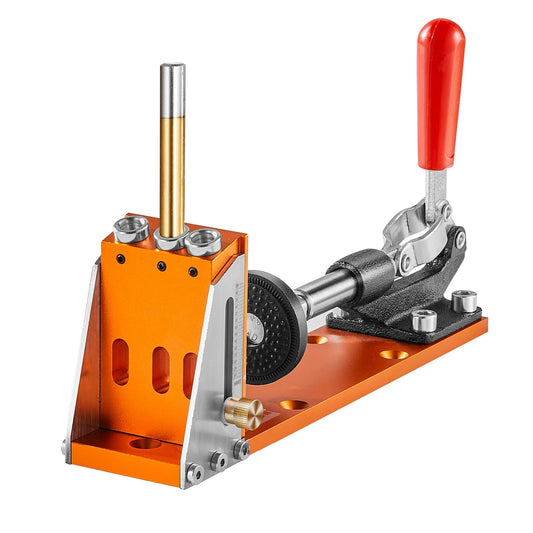 SucceBuy 30 Pcs Pocket Hole Jig Kit Adjustable & Easy to Use Pocket Hole Jig System with Step Drills Wrenches Drill Stop Rings    Home Decor Supply | Online Retail | ShoreShopper.com