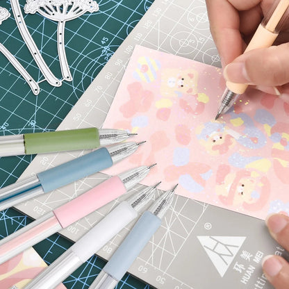 1/8pcs Art Utility Knife Pen Knife Pen Refill Set Paper Cutting Tool Precision Scrapbooking Sticker Cutter DIY Craft Supplies    Home Decor Supply | Online Retail | ShoreShopper.com