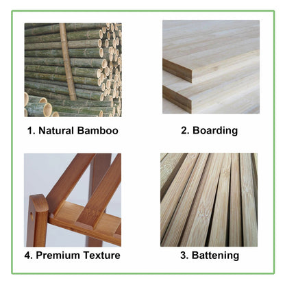 Tiered Bamboo Plant Pot Holder Tall Plant Display Shelf Flower Stand Indoor    Home Decor Supply | Online Retail | ShoreShopper.com