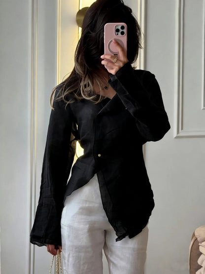 Women Blouses 2026 Spring Summer Long Sleeve Blouse Woman Blouse Shirt Office Elegant Work Shirt Top Blusas Mujer De Moda    Your Coastal Marketplace | Shoreshopper.com