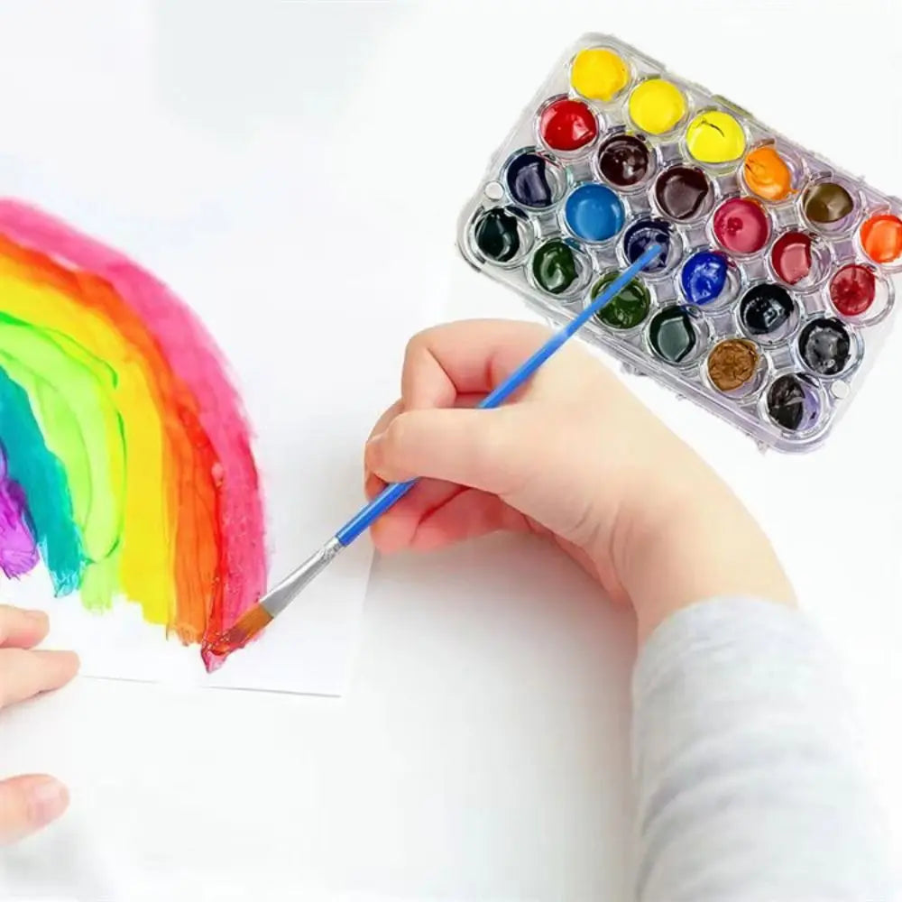 Art Supplies 24 Grids Mini Watercolor Palette Transparent Empty Watercolor Paint Tray Sealed Acrylic Paint Box Student Outing    Home Decor Supply | Online Retail | ShoreShopper.com