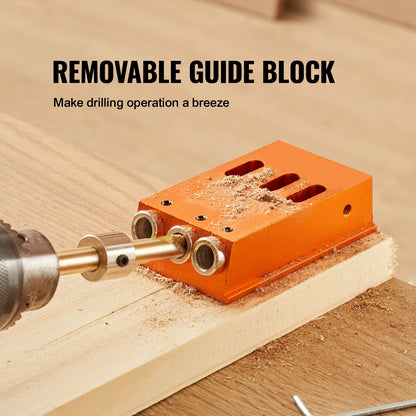 SucceBuy 30 Pcs Pocket Hole Jig Kit Adjustable & Easy to Use Pocket Hole Jig System with Step Drills Wrenches Drill Stop Rings    Home Decor Supply | Online Retail | ShoreShopper.com