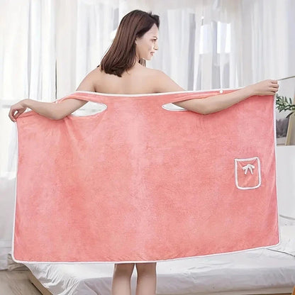  Women's Wearable Towel Skirt - Fast Drying Bath Robe Wrap for Beach, Spa, Shower & Gym | Multi-Purpose Bath Towel and Cover Up    Your Coastal Marketplace | Shoreshopper.com