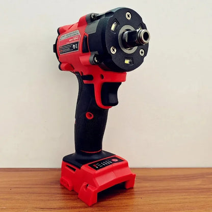 Brushless Impac Wrench 500N.m Electric Driver 1/2" Repair Cordless Screwdriver 4 Gears Power Tools for Milwaukee 18V Battery - ShoreCo.Shop