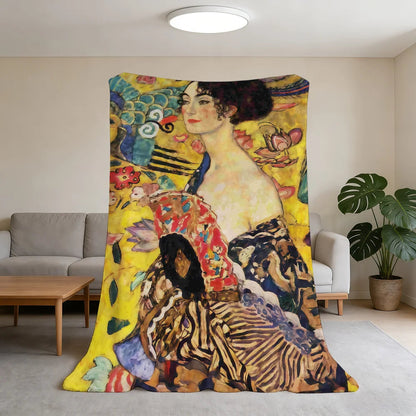 Blanket Super Warm Comfortable Plush Throw K-Klimt Blanket G-Gustav Kiss Child Home Sofa Bedroom The Gift    Your Coastal Marketplace | Shoreshopper.com