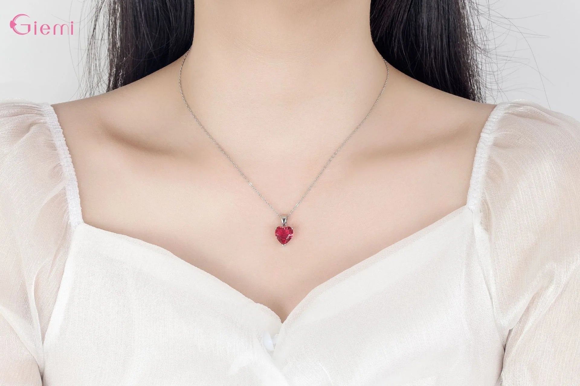 Top Fashion 925 Silver Jewelry Sets Shiny Crystal Gifts Suit For Women Girls Pendant Necklace Earrings Rings Hot Sale    Home Decor Supply | Online Retail | ShoreShopper.com