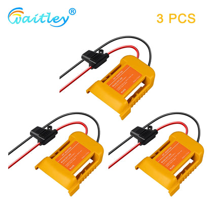 External Battery Adapter Converter for DEWALT 18V/20V/54V Battery DIY Power Tool box mod Plug accessories kit electric extension - ShoreCo.Shop