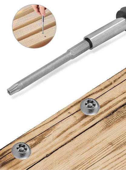 50-75-100mm Hollow Plum Blossom Extended S2 Bit Hexagon Handle Screwdriver Bit Screwdriver Tool Set    Home Decor Supply | Online Retail | ShoreShopper.com