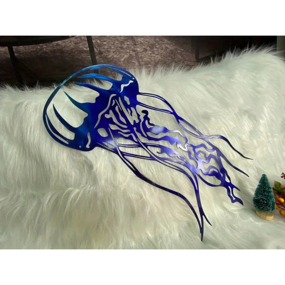 Metal Crafts Swordfish Jellyfish Turtle Home Decoration Art Wall Decoration Ornaments Popular Iron Art, Wall decoration, Artwork    Your Coastal Marketplace | Shoreshopper.com
