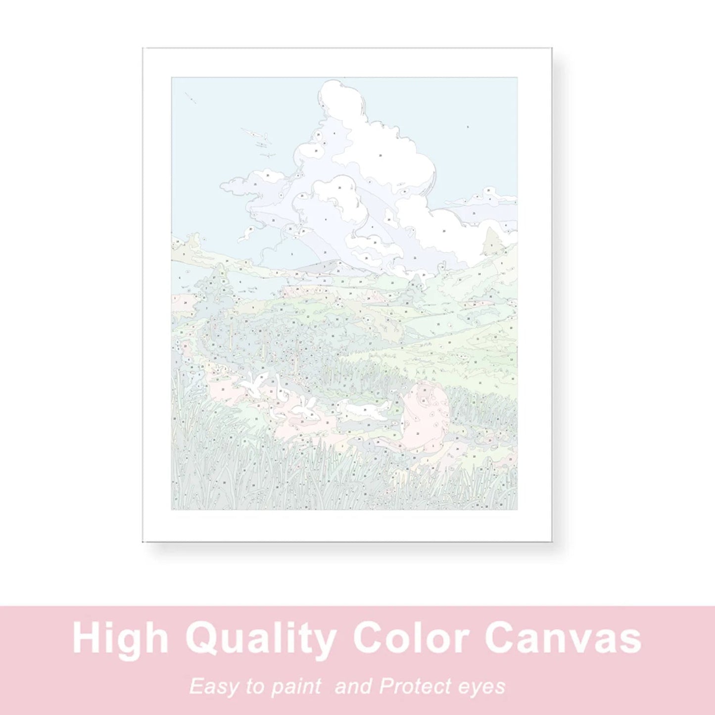 Painting by Numbers For Adult abstract dog  Dropshipping Canvas Oil Paint by Number Home Decor    Home Decor Supply | Online Retail | ShoreShopper.com
