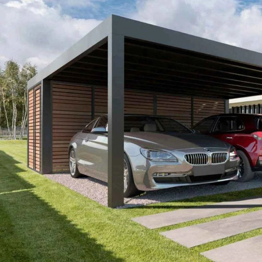 3X3Bioclimatic Pergola Aluminium Pergola Outdoor  Aluminum Pergola Gazebo Manual Pavilion Louver Roof Pergola Carport