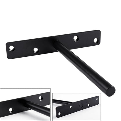 T Shape Concealed Shelf Brackets Floating  Wall Shelf Supports Screw Mounting Plate Multi sizes Metal Brackets    Home Decor Supply | Online Retail | ShoreShopper.com