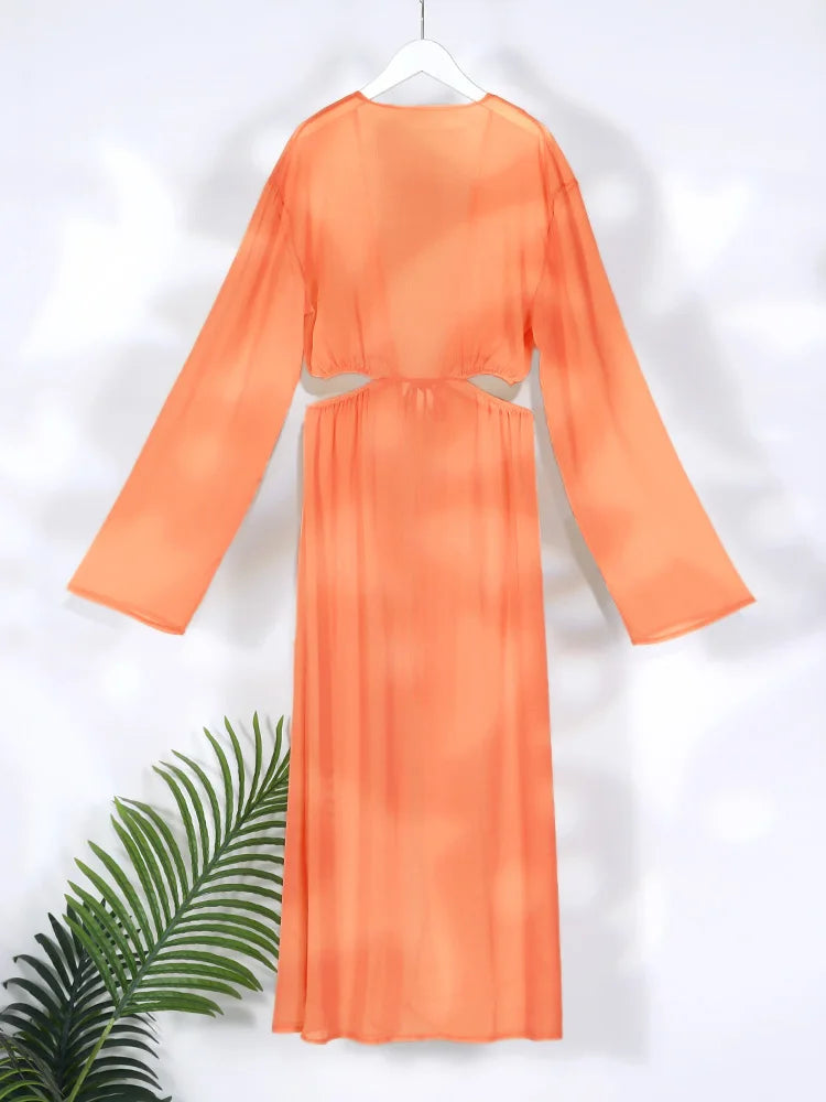 Women's Cover-ups Summer Swimwear Solid Tunic Shirt Beach Dress Female Swimsuit Beach Cover Up Beach Clothes    Your Coastal Marketplace | Shoreshopper.com