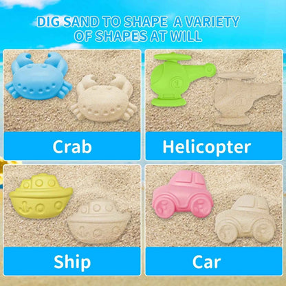 Baby Beach Toys Children Outdoor Summer Sand Play Set Infants Digging SandPlastic Shovels Buckets Water Play Beach Toys for Kids