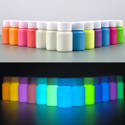 20/30g Fluorescent Pigment Long-Lasting Luminous Paints Auto Glow Glow In Dark Acrylic Paints For Artwork Party Supplies    Home Decor Supply | Online Retail | ShoreShopper.com