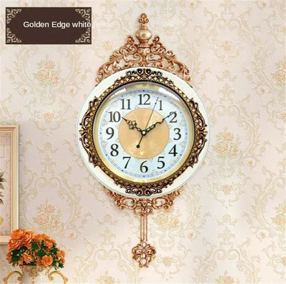 Large Luxury Gold Wall Clock Living Room Silent Creative Swing Wall watches Bedroom Quartz Clocks Wall Home Decor    Home Decor Supply | Online Retail | ShoreShopper.com