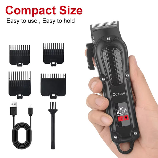 Adjustable Hair Trimmer T9 Vintage Hair Clipper Electric Beard Trimmer Hair Length Adjustable Haircut Machine Kit Boyfriend Gift - ShoreCo.Shop