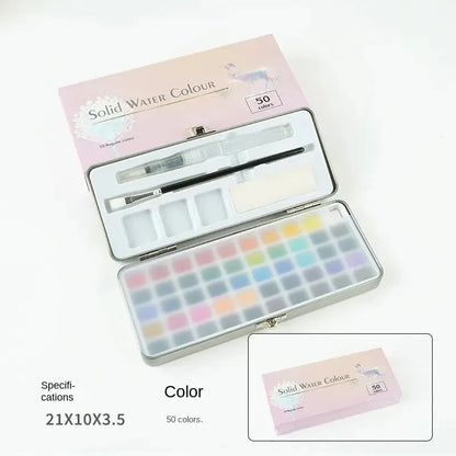 Watercolor Paint with Brushes, Professional Palette,Vibrant Travel Art Kit for Adults and Artists, Watercolor Painting Supplies    Home Decor Supply | Online Retail | ShoreShopper.com