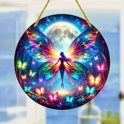 Enchanting Elf Fairy Acrylic Sun Catcher Window Door Display, Seasonal Summer Decor - for Home, Bar, for Daily Christmas Decor    Your Coastal Marketplace | Shoreshopper.com
