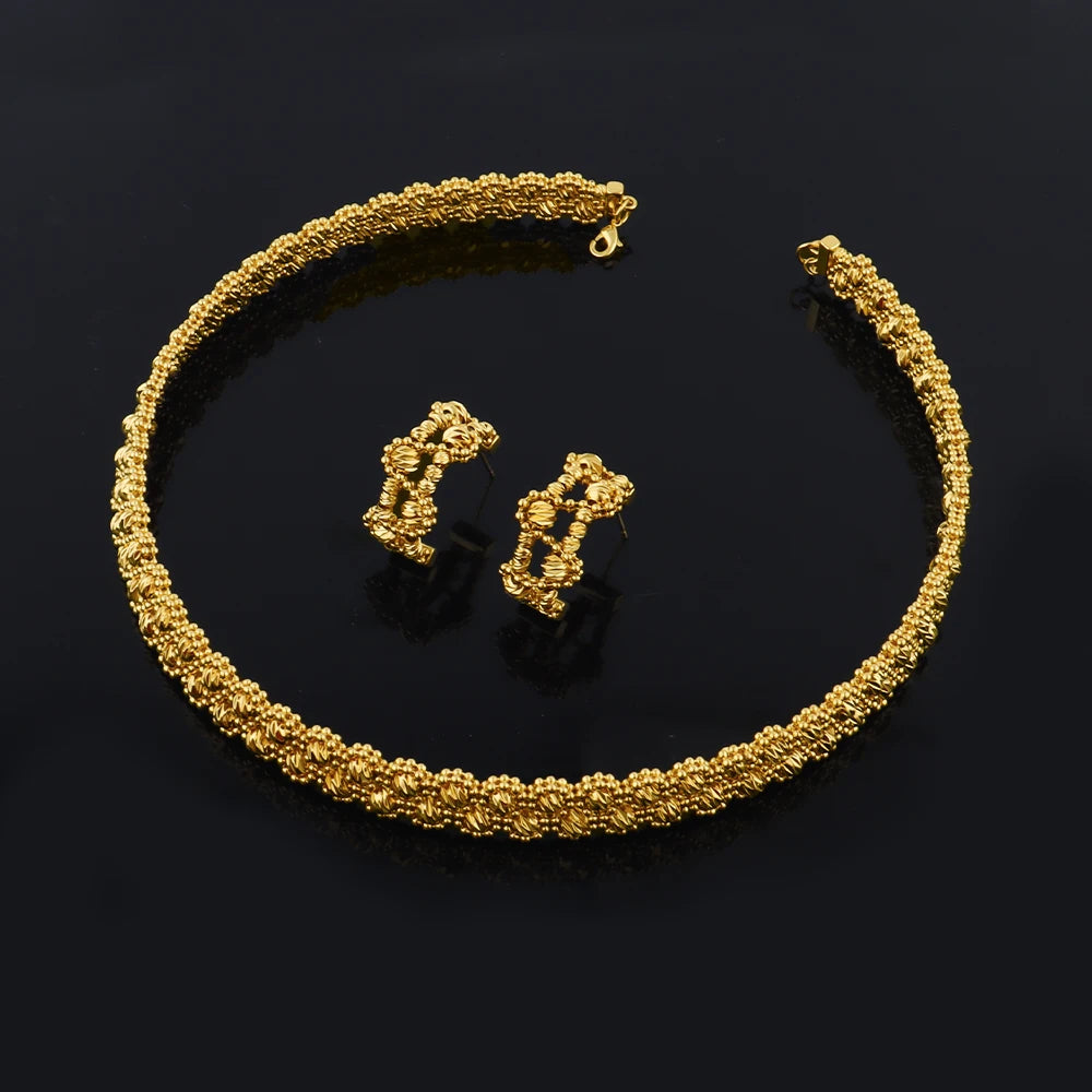 Necklace Bracelet Ring Earrings Jewelry Sets for Women, Elegant Charm Gift for Party Wedding, Sparkling Jewellery Woman Accessor    Home Decor Supply | Online Retail | ShoreShopper.com