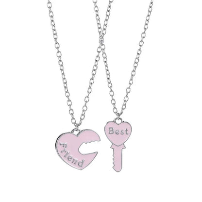 New Best Friends Necklace For Women Girls Broken Heart Puzzle Musical Note Pendant Necklaces BFF Friendship Forever Jewelry Gift    Home Decor Supply | Online Retail | ShoreShopper.com