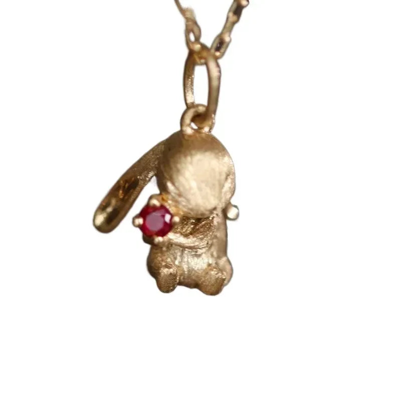 Cute and Exquisite Rabbit Jewelry Sets New in Fun Matte Ancient Gold Craft Earrings for Women Ring Necklace Gifts to Girlfriend    Home Decor Supply | Online Retail | ShoreShopper.com