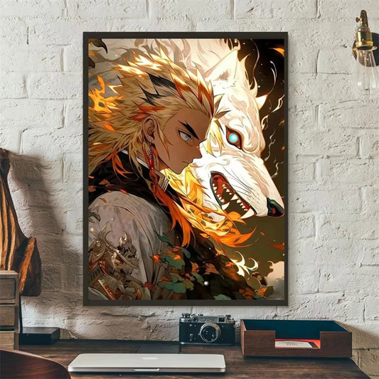 Oil Painting By Number Classic Animation Home Decoration Painting Wall Bedroom Room Decor Gift Frameless - ShoreCo.Shop