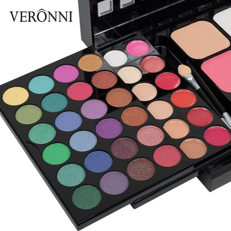 40/74/78 Colors Glitter Eyeshadow Palette Matte Waterproof Long Lasting Pressed Powder Cosmetics Kit  Fashion Women MakeUp Tools - ShoreCo.Shop