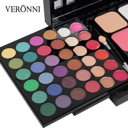 40/74/78 Colors Glitter Eyeshadow Palette Matte Waterproof Long Lasting Pressed Powder Cosmetics Kit  Fashion Women MakeUp Tools - ShoreCo.Shop
