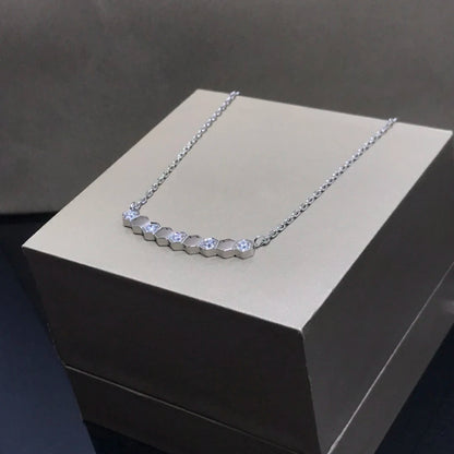 Luxury Jewelry 925 Pure Silver Women's Necklace.Trendy Wedding Jewelry Accessories Holiday Gifts    Home Decor Supply | Online Retail | ShoreShopper.com