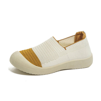 Women's shoes Women's Retro Dual-tone Slip-on Shoes Breathable Soft Sole for Comfort Summer Fashion Footwear Versatile Colorways    Your Coastal Marketplace | Shoreshopper.com