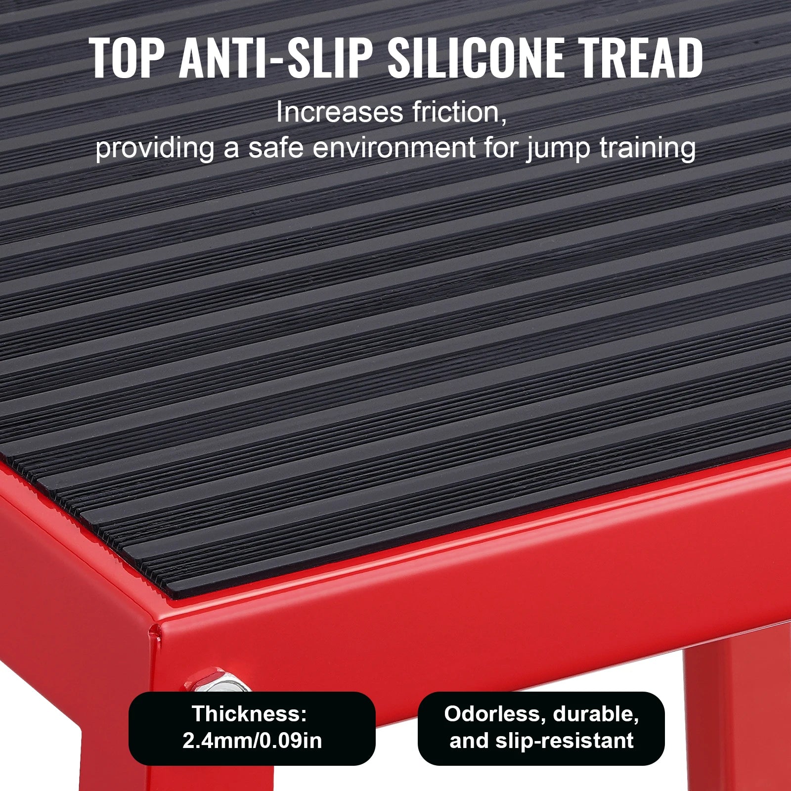 SucceBuy 12/18 Inch  Jump Box Anti-Slip Fitness Exercise Step Up Box For Home Gym Training Conditioning Strength Training    Home Decor Supply | Online Retail | ShoreShopper.com
