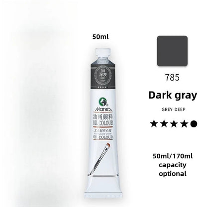 Maries Oil Paint 50ML Oil Painting Art Creation Pigment Large Oil Paint Paint Single Commonly Used 24 Colors    Home Decor Supply | Online Retail | ShoreShopper.com