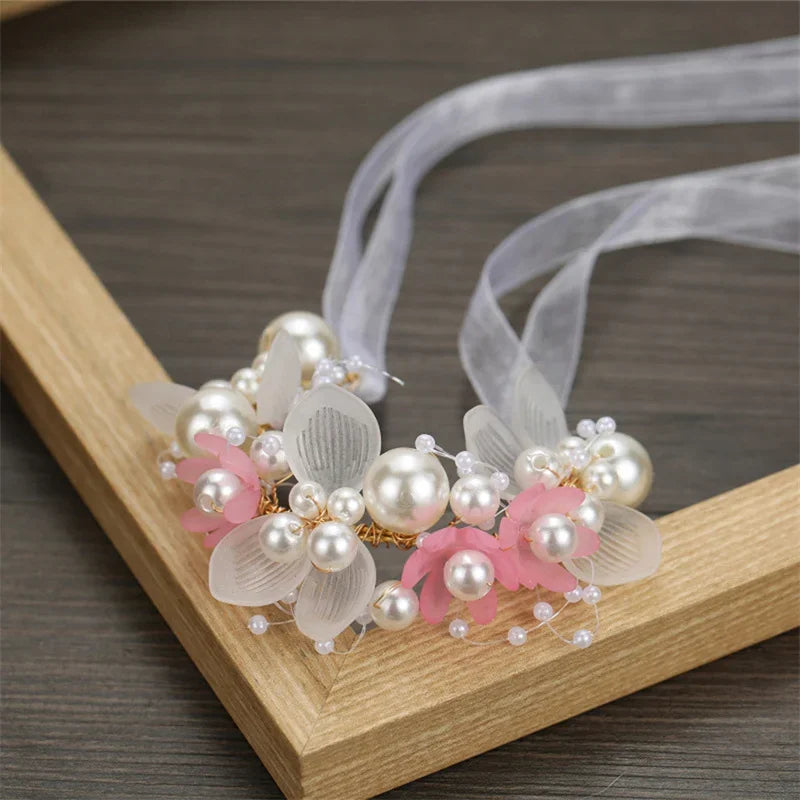 Children's Headwear Elegant Flower Wreath Fairy Crown Headband Princess Children's Hair Birthday Performance Runway Accessories    Your Coastal Marketplace | Shoreshopper.com