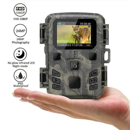 Hunting Trail Camera 24MP 1080P Outdoor Wildlife Cameras Surveillance Night Vision Photo Traps