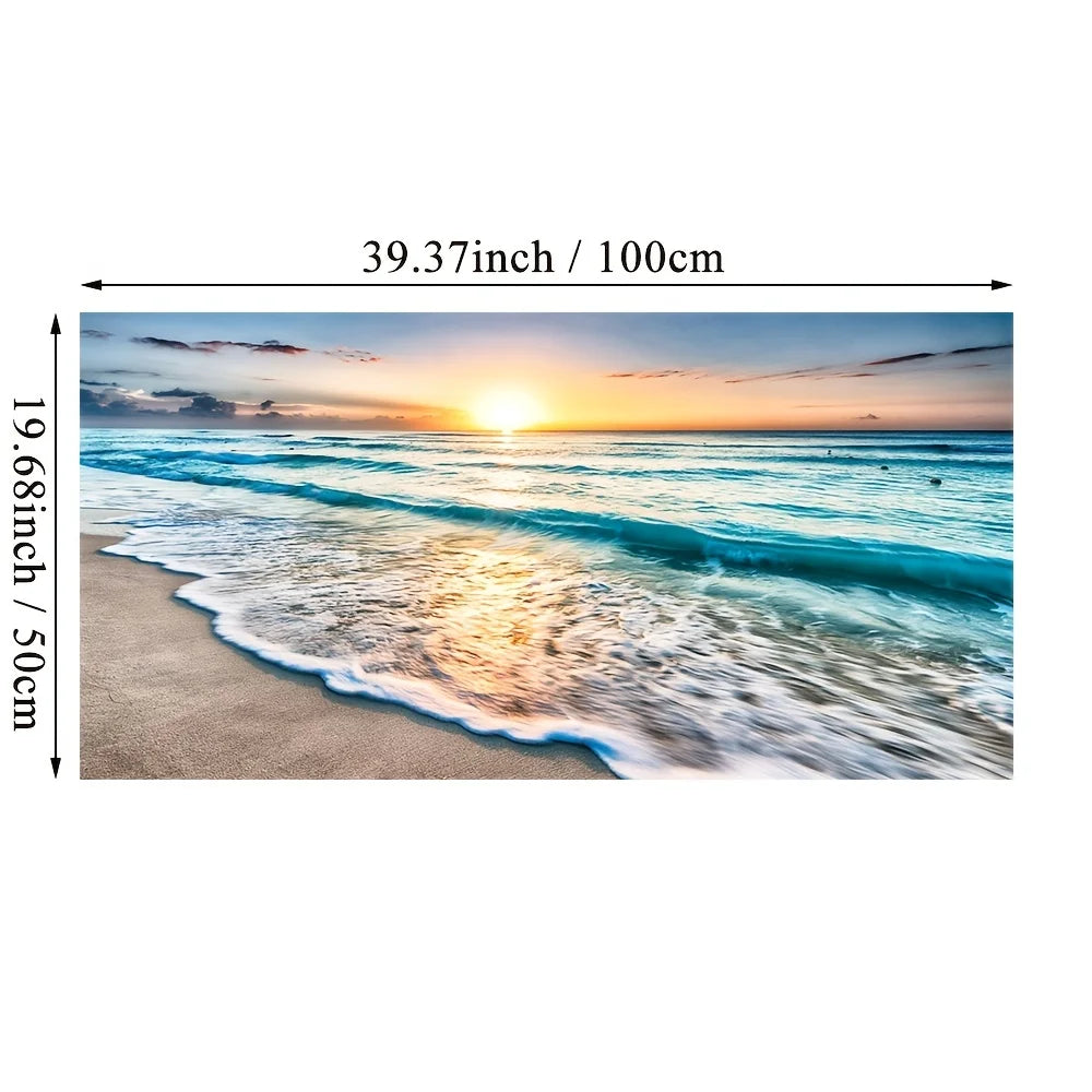 Beach Sunset Wall Art Posters Large Landscape Canvas Painting Print Nordic Wall Decoration Picture For Home Decor    Your Coastal Marketplace | Shoreshopper.com