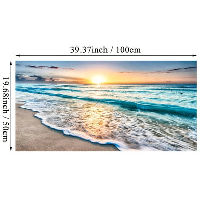Beach Sunset Wall Art Posters Large Landscape Canvas Painting Print Nordic Wall Decoration Picture For Home Decor    Your Coastal Marketplace | Shoreshopper.com