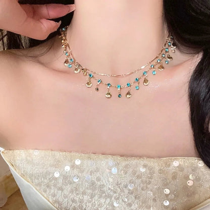Seaside Style Sea Star Shell Beads Necklace Womens Summer Beach Vacation Neck Chain Bohemian Jewelry Accessories Gift    Your Coastal Marketplace | Shoreshopper.com