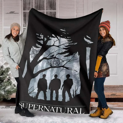 Multi-size Supernatural 3D Printing Four Seasons Blanket Sofa Cover Travel Bed Plush Blanket Lightweight Flannel Blanket    Your Coastal Marketplace | Shoreshopper.com
