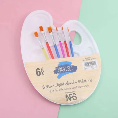 Drawing Artist Gouache Brush Student Art Painting Supplies Oil Painting Palette Art Oval Palette Brush Set Watercolor Tray    Home Decor Supply | Online Retail | ShoreShopper.com