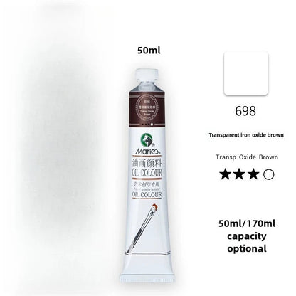 Maries Oil Paint 50ML Oil Painting Art Creation Pigment Large Oil Paint Paint Single Commonly Used 24 Colors    Home Decor Supply | Online Retail | ShoreShopper.com