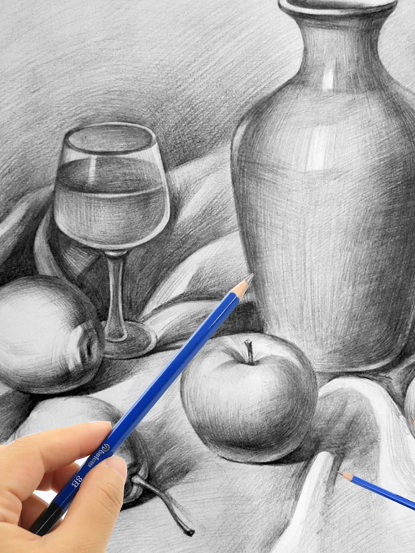 Bview Art Pro Art Kit 49pcs - Sketching Supplies Set with Graphite/Charcoal Pencils, Sketch Pad & Tools for Artists Adults    Home Decor Supply | Online Retail | ShoreShopper.com