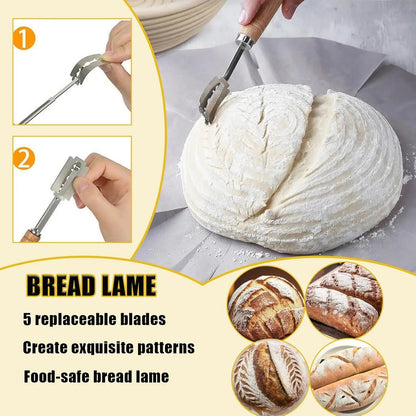 Sourdough Bread Baking Supplies Inclued Sourdough Danish Dough Whisk Bread Lame Scraper Dough Cutter Perfects Gift for Baker    Home Decor Supply | Online Retail | ShoreShopper.com
