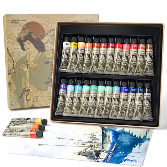 Paul Rubens 12/24 Classical Colors Artist Watercolor Paint Set for Professional Artists & Hobbists Art Supplies    Home Decor Supply | Online Retail | ShoreShopper.com