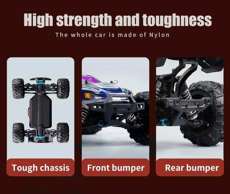 RC Car 75KM/H High Speed Racing Remote Control Car Truck for Adults 4WD Off Road Monster Trucks Climbing Vehicle Christmas Gift