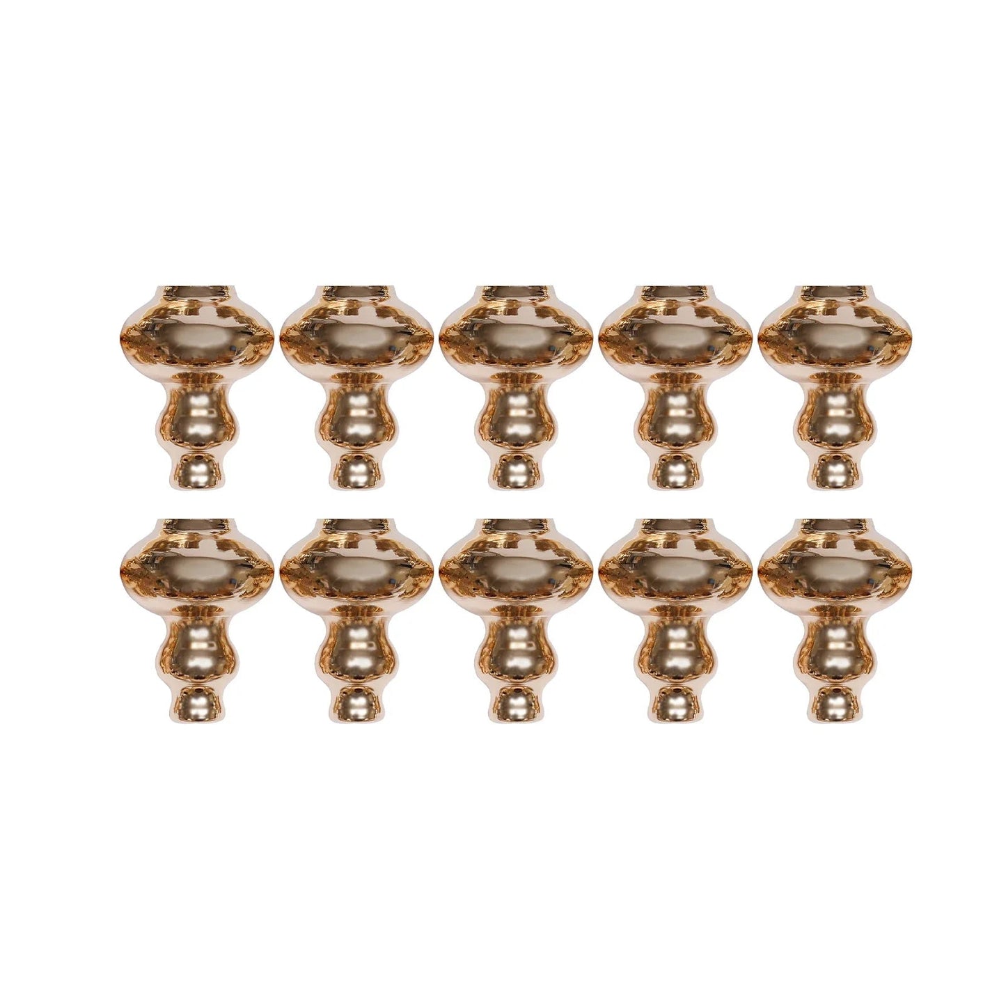 10Pcs Versatile Wedding stands Metal Trumpet Holders Vases For Weddings, Party Decorations    Home Decor Supply | Online Retail | ShoreShopper.com